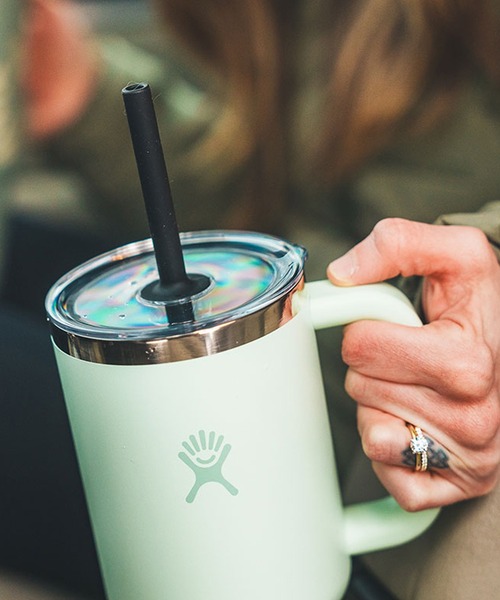 HYDRO FLASK(nChtXN)HydroFlask/nChtXN MEDIUM PRESS-IN STRAW LID Xg[bh(Jg[)