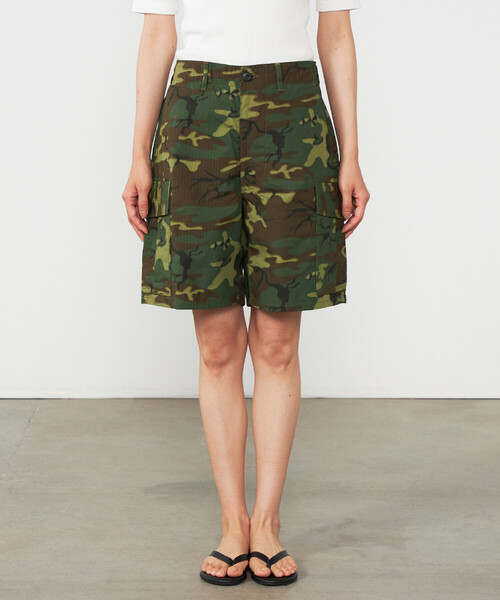 Buzz Rickson's(バズリクソンズ)の「BUZZ RICKSON'S | TROUSER MANS COMOUFLAGE COTTON SHORTS WOMEN(その他パンツ・レディース・カモフラージュ・S)」の3枚目の写真