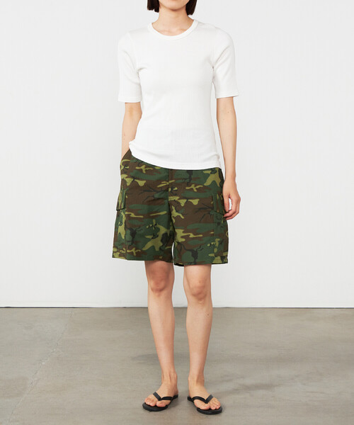 Buzz Rickson's(バズリクソンズ)の「BUZZ RICKSON'S | TROUSER MANS COMOUFLAGE COTTON SHORTS WOMEN(その他パンツ・レディース・カモフラージュ・S)」の2枚目の写真