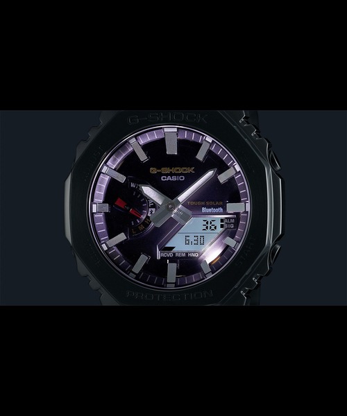G-SHOCK（ジーショック）の「フルメタル / スマートフォンリンク＆タフソーラー / GM-B2100SD-1CJF（アナログ腕時計・メンズ・ブラック×シルバー・FREE）」の12枚目の写真