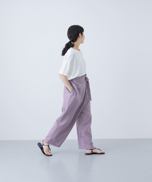 コットンリネンラップパンツ（その他パンツ）｜かぐれ（カグレ