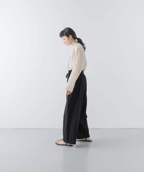 かぐれ（カグレ）の「コットンリネンラップパンツ（その他パンツ