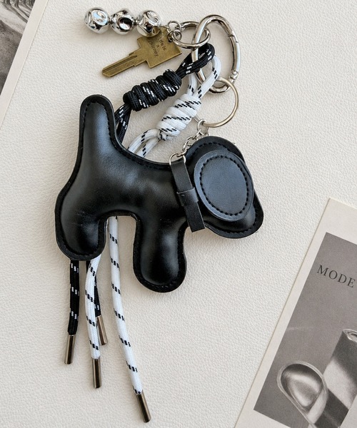 NOLITA LABORATORY(ノリータラボラトリー)の「【 NOLITA / ノリータ 】 犬 チャーム 鍵 バッグチャーム(チャーム・レディース・シルバー/ゴールド/ブラック/グレー・FREE)」の1枚目の写真