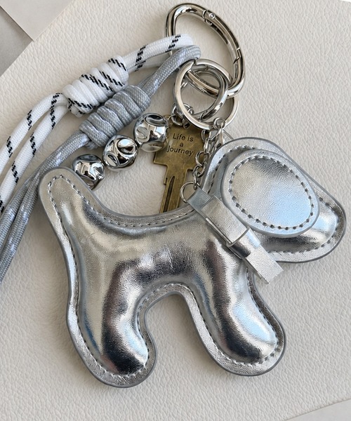 NOLITA LABORATORY(ノリータラボラトリー)の「【 NOLITA / ノリータ 】 犬 チャーム 鍵 バッグチャーム(チャーム・レディース・シルバー/ゴールド/ブラック/グレー・FREE)」の12枚目の写真