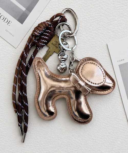 NOLITA LABORATORY(ノリータラボラトリー)の「【 NOLITA / ノリータ 】 犬 チャーム 鍵 バッグチャーム(チャーム・レディース・シルバー/ゴールド/ブラック/グレー・FREE)」の9枚目の写真