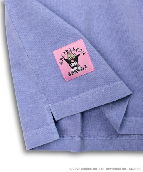 GALFY(ガルフィー)の「【GALFY/ガルフィー】×【KUROMI/クロミ】クロミちゃんとGALFYの半袖TEE(Tシャツ/カットソー・メンズ・ブラック系1/パープル系/ブラック/ホワイト・XL/L)」の8枚目の写真