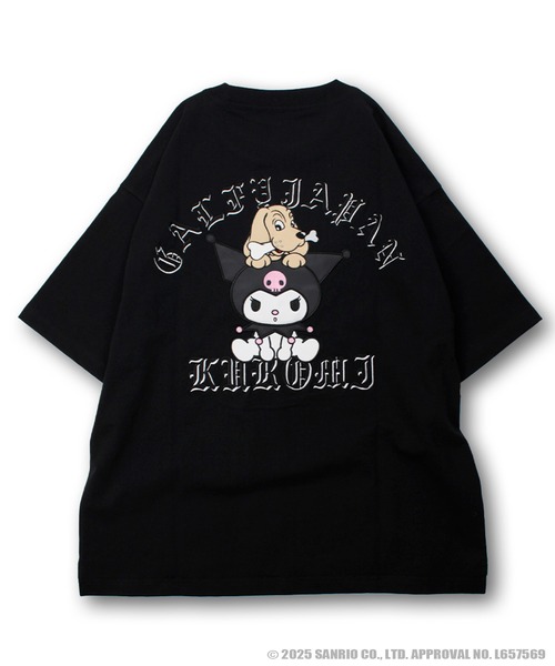 GALFY(ガルフィー)の「【GALFY/ガルフィー】×【KUROMI/クロミ】クロミちゃんとGALFYの半袖TEE(Tシャツ/カットソー・メンズ・ブラック系1/パープル系/ブラック/ホワイト・XL/L)」の22枚目の写真