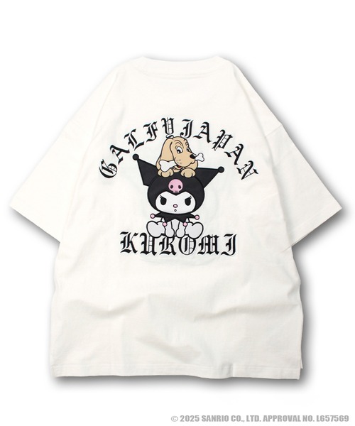 GALFY(ガルフィー)の「【GALFY/ガルフィー】×【KUROMI/クロミ】クロミちゃんとGALFYの半袖TEE(Tシャツ/カットソー・メンズ・ブラック系1/パープル系/ブラック/ホワイト・XL/L)」の21枚目の写真