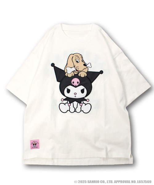 GALFY(ガルフィー)の「【GALFY/ガルフィー】×【KUROMI/クロミ】クロミちゃんとGALFYの半袖TEE(Tシャツ/カットソー・メンズ・ブラック系1/パープル系/ブラック/ホワイト・XL/L)」の17枚目の写真
