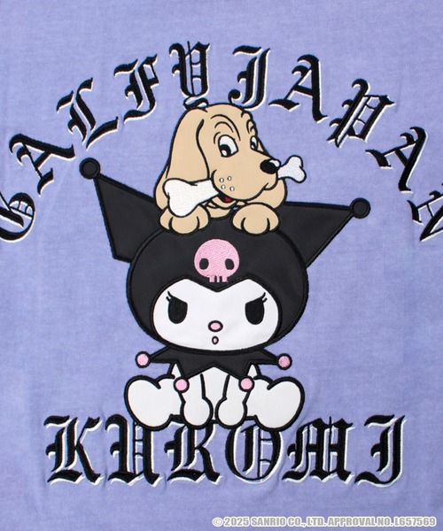 GALFY(ガルフィー)の「【GALFY/ガルフィー】×【KUROMI/クロミ】クロミちゃんとGALFYの半袖TEE(Tシャツ/カットソー・メンズ・ブラック系1/パープル系/ブラック/ホワイト・XL/L)」の10枚目の写真
