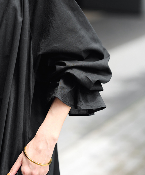 FRAMeWORK（フレームワーク）の「ギャザーワンピース（ワンピース・レディース・ブラック/ブルー/レッド/ピンク・36/38）」の20枚目の写真