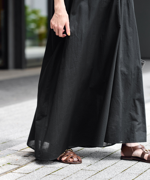 FRAMeWORK（フレームワーク）の「ギャザーワンピース（ワンピース・レディース・ブラック/ブルー/レッド/ピンク・36/38）」の19枚目の写真