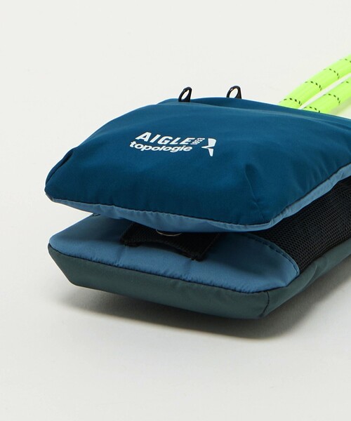 AIGLE(エーグル)の「<AIGLE×Topologie>SLD(ショルダーバッグ・レディース・オリーブ/ロイヤルブルー・FREE)」の9枚目の写真