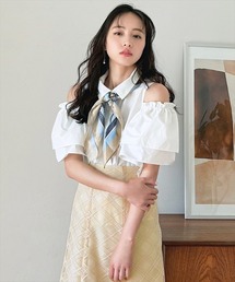 SWINGLE | 2WAYオープンショルダーシャツブラウス(シャツ/ブラウス)