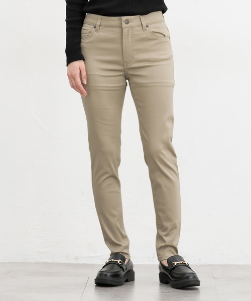 Honeys（ハニーズ）の「スリムカラースキニー（股下６９ｃｍ）（その他パンツ・レディース・ネイビー/ブラック/スミクロ/ライトベージュ・M/LL/S/L/SS/3L）」の18枚目の写真