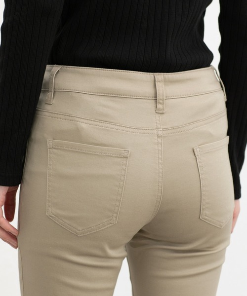 Honeys（ハニーズ）の「スリムカラースキニー（股下６９ｃｍ）（その他パンツ・レディース・ネイビー/ブラック/スミクロ/ライトベージュ・M/LL/S/L/SS/3L）」の22枚目の写真