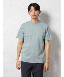 【汗じみ防止】 半袖 ビズTシャツ クルーネック 無地 TOKYO RUN