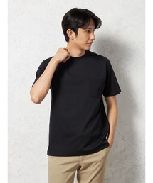 【汗じみ防止】 半袖 ビズTシャツ クルーネック 無地 TOKYO RUN