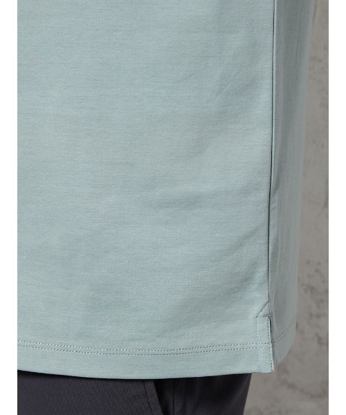 HARUYAMA(ハルヤマ)の「【汗じみ防止】 半袖 ビズTシャツ クルーネック 無地 TOKYO RUN(Tシャツ/カットソー・メンズ・ホワイト/ブラック/ブルー・3L/LL/L/M)」の14枚目の写真