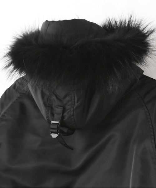 AVIREX（アヴィレックス）の「《VINTAGE LINE》N-3B MODIFIED COLOR / AVIREX / アヴィレックス（ブルゾン・メンズ・ブラック/チャコール・XX-LARGE/X-LARGE/MEDIUM/LARGE）」の19枚目の写真