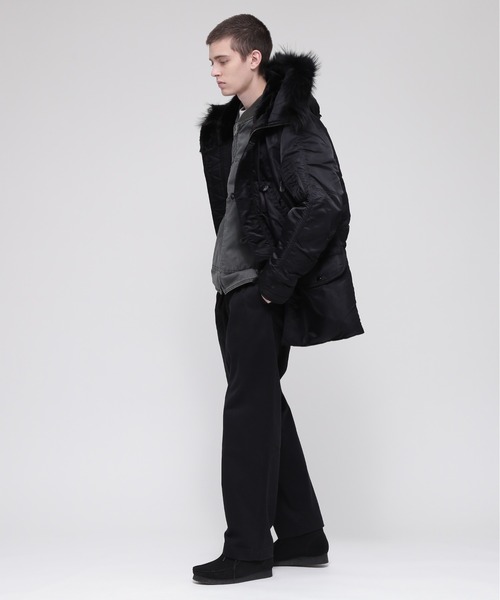 AVIREX（アヴィレックス）の「《VINTAGE LINE》N-3B MODIFIED COLOR / AVIREX / アヴィレックス（ブルゾン・メンズ・ブラック/チャコール・XX-LARGE/X-LARGE/MEDIUM/LARGE）」の17枚目の写真