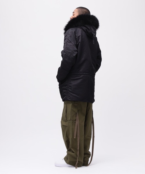 AVIREX（アヴィレックス）の「《VINTAGE LINE》N-3B MODIFIED COLOR / AVIREX / アヴィレックス（ブルゾン・メンズ・ブラック/チャコール・XX-LARGE/X-LARGE/MEDIUM/LARGE）」の6枚目の写真