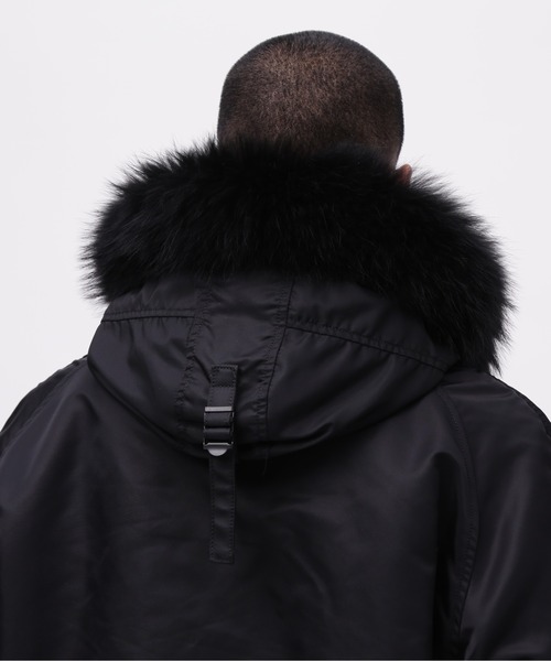 AVIREX（アヴィレックス）の「《VINTAGE LINE》N-3B MODIFIED COLOR / AVIREX / アヴィレックス（ブルゾン・メンズ・ブラック/チャコール・XX-LARGE/X-LARGE/MEDIUM/LARGE）」の10枚目の写真