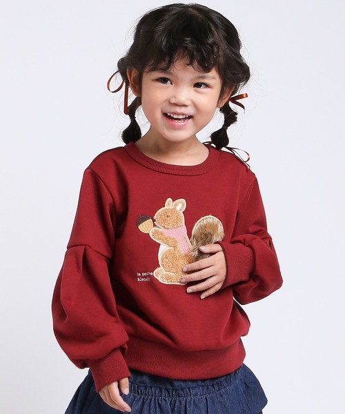 セール】袖ぽわんリストレーナー（スウェット）｜la poche biscuit（ラ