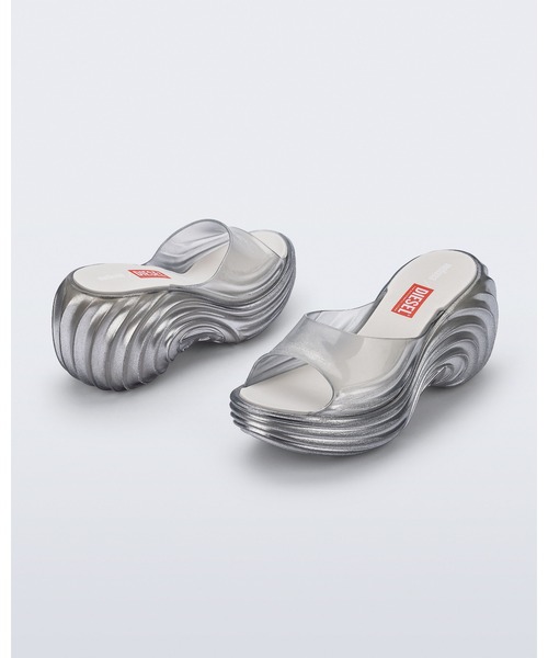 melissa（メリッサ）の「MELISSA QUANTUM PLATFORM + DIESEL AD（サンダル・レディース・クリアブルー/ライトブルー/ブラック/クリアレッド/ネイビー/イエロー/クリア・35-36/39/38/37）」の12枚目の写真
