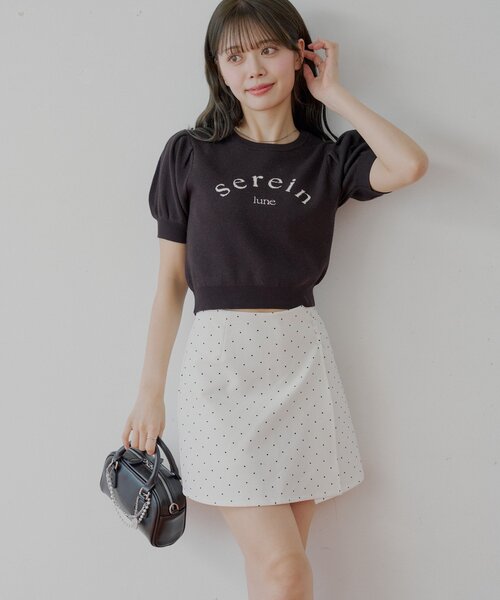 Chico（チコ）の「ドットボックスミニスカート（スカート・レディース・ホワイト/ブラック/グレー・FREE）」の20枚目の写真