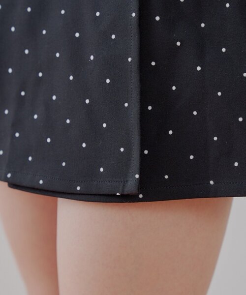 Chico（チコ）の「ドットボックスミニスカート（スカート・レディース・ホワイト/ブラック/グレー・FREE）」の12枚目の写真