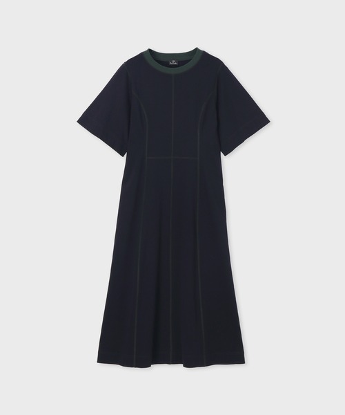 ポールスミス ウーマン ピーコート アンゴラ 羊毛 ドット柄 美シルエット 黒 Paul Smith - ポールスミス ウーマン ピーコート アンゴラ 羊毛