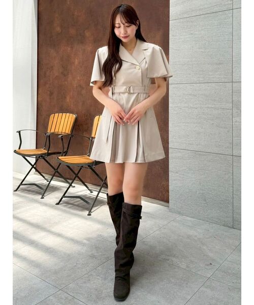 準備中 ミニワンピ フロントジップミニワンピース | FREE'S MART（フリーズマート