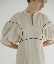 クラネ clane ワンピース　ベージュ クラネ CLANE BACK SHEER MAXI ONEPIECE （BEIGE