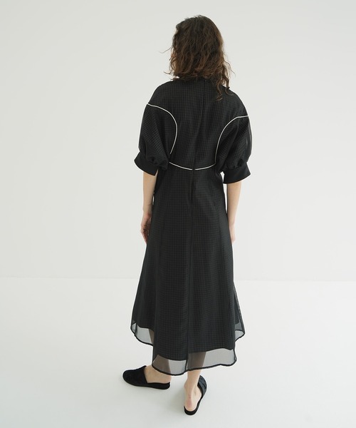 ワンピース CLANE 25AW LAYERED SHEER ONEPIECE LAYERED SHEER ONEPIECE｜DRESS(ドレス)｜CLANE OFFICIAL ONLINE