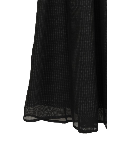 CLANE（クラネ）の「LAYERD SHEER ONEPIECE（ワンピース・レディース・ブラック/ベージュ・0/1/2）」の20枚目の写真