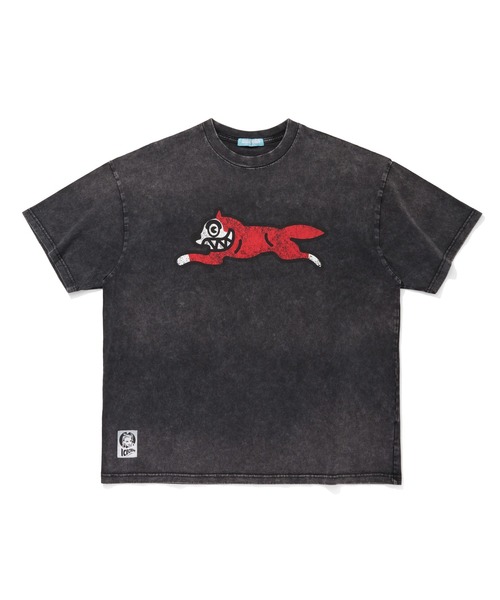 ICECREAM(アイスクリーム)の「DAMAGED COTTON T-SHIRT(Tシャツ/カットソー・メンズ・グレー/ブラック・X-LARGE/LARGE/SMALL/MEDIUM)」の2枚目の写真