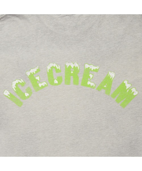 ICECREAM(アイスクリーム)の「DAMAGED COTTON T-SHIRT(Tシャツ/カットソー・メンズ・グレー/ブラック・X-LARGE/LARGE/SMALL/MEDIUM)」の8枚目の写真