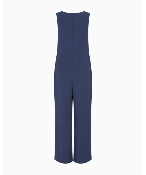 EMPORIO ARMANI(エンポリオアルマーニ)の「【エンポリオ アルマーニ】ジャンプスーツ テクニカルキャディ パネル(サロペット/オーバーオール・レディース・ネイビー・36/38/40)」の5枚目の写真
