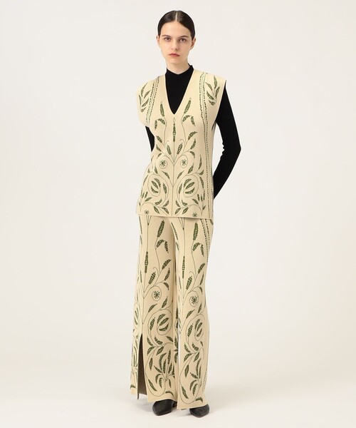 BY MALENE BIRGER(バイマレーネビルガー)の「BY MALENE BIRGER JORITH ワイドレッグ トラウザー(その他パンツ・レディース・ライトベージュ・XS)」の2枚目の写真