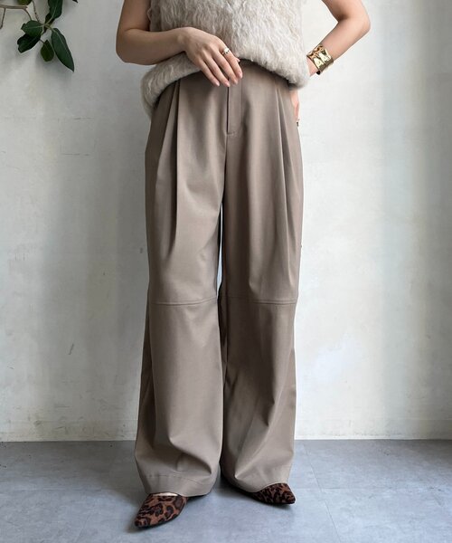 ダブルタックパンツ（その他パンツ）｜DouDou（ドゥドゥ）の