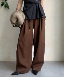 DouDou | ダブルタックパンツ(その他パンツ)