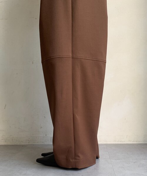 DouDou(ドゥドゥ)の「ダブルタックパンツ(その他パンツ・レディース・ベージュ/ブラウン・36/38)」の17枚目の写真