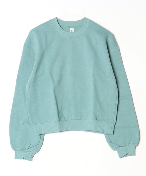 American Apparel(アメリカンアパレル)の「【T16】【American Apparel】REFLEX WOMENS FLEECE CREW SWEAT A-RF494(スウェット・レディース・ブラウン/ナチュラル/グレー/ミント/ピンク・SMALL)」の5枚目の写真