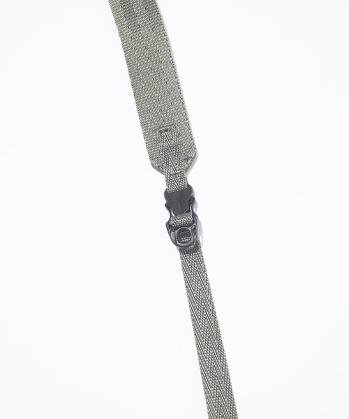 F/CE. （エフシーイー）の「F/CE. TEXTURED TWILL DRAWSTRING SACOCHE / エフシーイー テクスチャードツイルドローストリングサコッシュ（ショルダーバッグ・メンズ・ブラック/チャコール・FREE）」の7枚目の写真