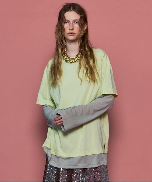 25AW PRE-ORDER】Sheer Layered Tops/シアーレイヤードトップス
