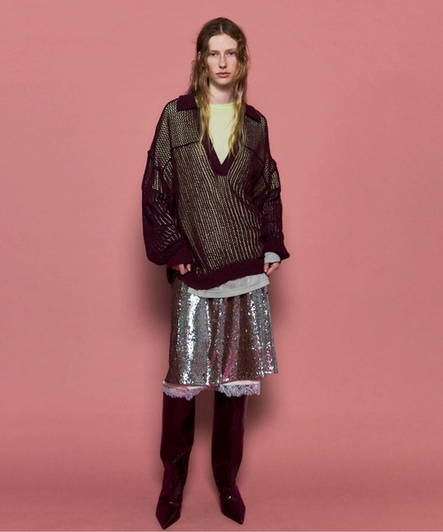 25AW PRE-ORDER】Sheer Layered Tops/シアーレイヤードトップス