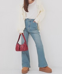 Honeys | デニムフレアパンツ(デニムパンツ)