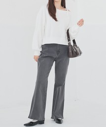 Honeys | デニムフレアパンツ(デニムパンツ)