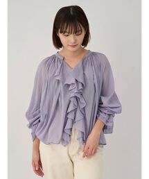 emmi | コットンボイルシフォンブラウス(シャツ/ブラウス)